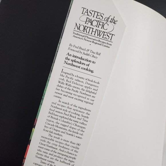 Tastes Of The Pacific Northwest by Fred Brack and Tina Bell Cook Book - Picture 4 of 10